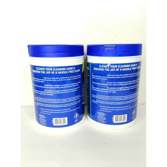 Routine Clean 2 Pack Multi-Purpose Cleaning Wipes 160 Wipes Each - Picture 5 of 11